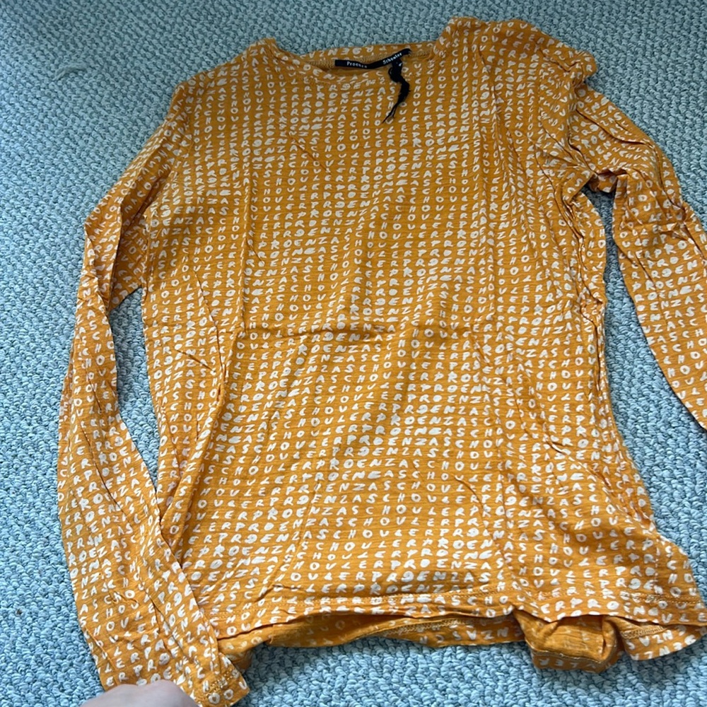 Orange Proenza shouler t shirt